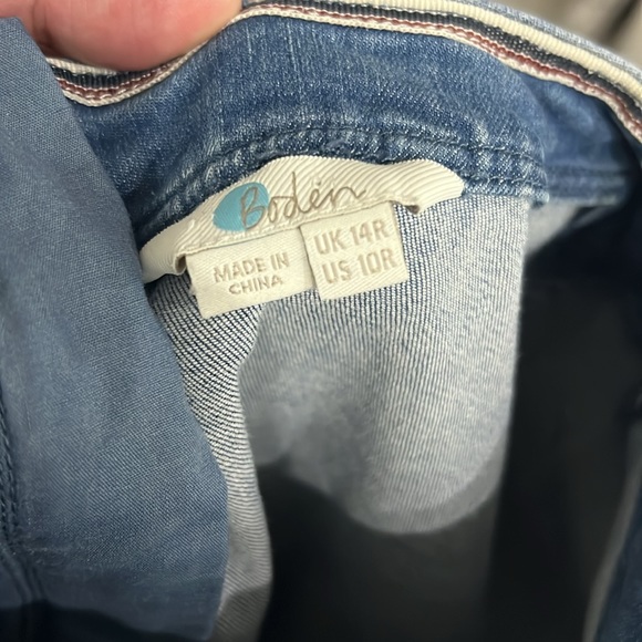 Boden Blue Denim Dress - Picture 7 of 8